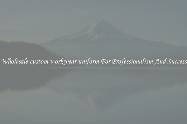 Wholesale custom workwear uniform For Professionalism And Success