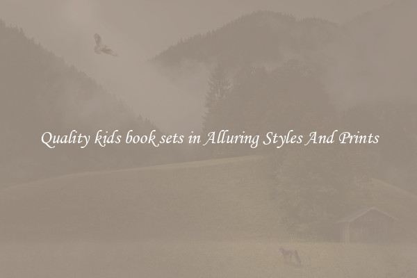 Quality kids book sets in Alluring Styles And Prints