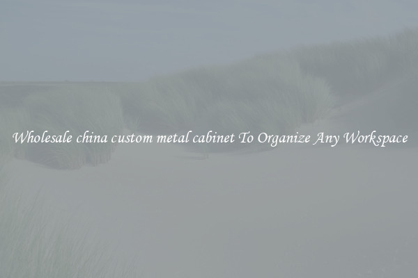 Wholesale china custom metal cabinet To Organize Any Workspace